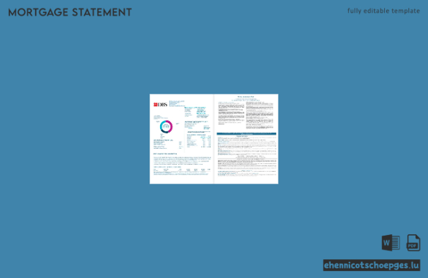 Kontoauszug der DBS Bank Singapur (Word- und PDF-Format) – Beispielvorschau (1–2)